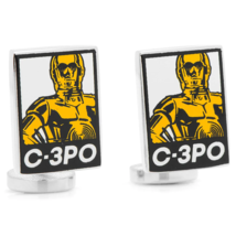 Star Wars - C3PO POP Art Cufflinks by Cufflinks Inc. - $1,005.56 MXN