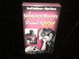 VHS Dressed to Kill 1946 Basil Rathbone, Nigel Bruce Sherlock Holmes SEALED - £6.14 GBP