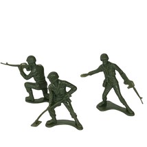 Army Men Toy Soldiers plastic military mixed LOT figures vtg Marx mpc usa mcm A3 - £11.03 GBP