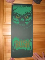 Rush Silk Poster Screen Signed Numbered Chicago United Centre April 12-
... - $5,018.82 MXN