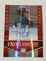 Tim Lopes Seattle Mariners 2012 Panini Elite Extra Edition Certified Autograph - $4.94