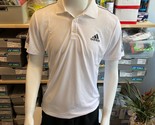 adidas Club 3STR Polo Men&#39;s Tennis T-shirts Sports Top White [US:L] NWT ... - £46.64 GBP