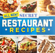 2018 All New Secret Restaurant Recipes Cookbook 1st Edition PB Book BKBX13 - €17,18 EUR