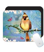 Orange Cardinal : Gift Mousepad Bird Grieving Lost Loved One Grief Heali... - £10.41 GBP