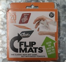 Spencer&#39;s ~ Flip Mats ~ Classic Beer Game ~ Drinking Game - £11.73 GBP