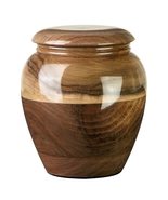 Stunning and Very Special Italian Walnut Cremation Funeral urn for Ashes... - $252.45+