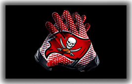 Tampa Bay Buccaneers Football Team Flag 90x150cm 3x5ft Gloves Best New Banner - £11.35 GBP