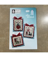 Elfin&#39; Around by Heart in Hand Cross Stitch Chart Patterns 3 Designs Inc... - $11.94 CAD