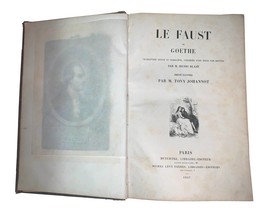Henri Blaze, Le Faust de Goethe, Illustrations by Tony JOHANNOT, 1847 In French  - £707.43 GBP