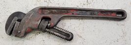 *PV44) Vintage 12" Ridge Tool Rigid Heavy Duty Adjustable Jaw Pipe Wrenc... - $9.89