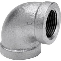 Anvil 3/8 in. FPT x 3/8 in. Dia. FPT Galvanized Malleable Iron Elbow - $26.86 CAD