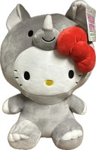 Hello Kitty Plush Toy RHINO 6.5 inch Sanrio Cute Gift New with Tag by Sa... - $9.79