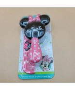 NEW Disney Minnie Mouse pink Brush &amp; Comb Set - $10.85