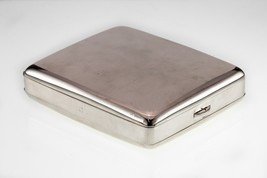 Howard &amp; Co. Plata de Ley Pesado Cerverza Cigarrillo Funda Con / Bandeja - $2,376.01