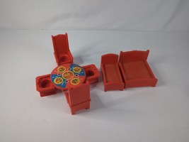 Fisher Price Little People Vintage 993 Castle Beds Thrones Chairs Furniture Set - $33.99