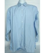 Charles Tyrwhitt Men&#39;s Classic Dress Shirt 16 1/2 42 Blue Plaid Long Sleeve - $477.92 MXN