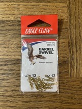 Eagle Claw Barrel Swivel Size 12 - £10.08 GBP