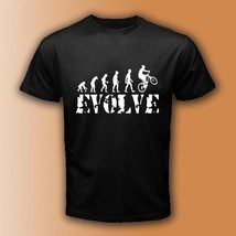 New Funny Evolution of Freeride Mountain Bike Black T-Shirt Sz S,M,L,XL,2XL,3XL - £13.66 GBP+