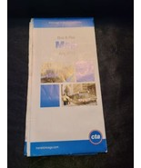 CTA Chicago Transit Authority Bus &amp; Rail Map July 2011 - $169.16 MXN