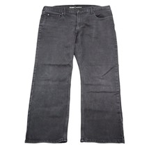 Old Navy Jeans Mens 40x30 Black Pant Denim Casual Dress Slim Straight - $25.62
