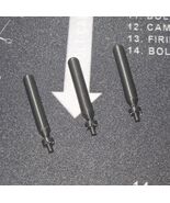 Transformers G1 Roadbuster 3D Printed Replacement Missiles Set Of x3 Black - $7.95