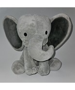 Bedtime Originals Gray Elephant Plush Lovey 8.5&quot; Stuffed Animal Toy Lamb... - $9.85