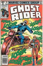 Ghost Rider Comic Book #46 Marvel Comics 1980 Fine+ Newsstand Version - £4.64 GBP