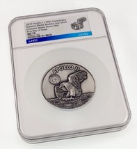 2019 Apollo 11 50th Jubiläum Robbins Medaille Nachprägung 5 OZ NGC MS70 Fdoi W/ - $772.35