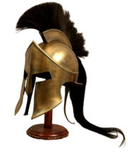 Medieval 300 King Leonidas Spartan Helmet Warrior Costume Helmet Halloween Gift - £75.48 GBP