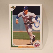 1991 Upper Deck #167 Kent Hrbek Minnesota Twins Baseball Card - £1.00 GBP