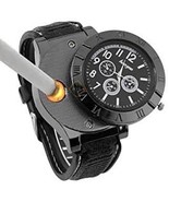 Metal Premium Flameless Watch Lighter Watch Rechargeable Wrist Watch Cig... - €42,26 EUR