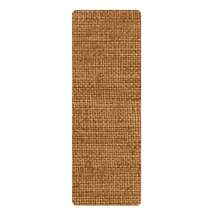 Brown Light Chocolate: Denim-Inspired Elegant Fabric - Rubber Yoga Mat - $62.80