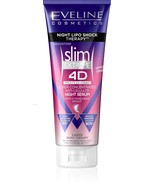 Eveline Slim Extreme 4D Anti Cellulite Night Cream Lipo Shock Warm Effec... - £19.63 GBP