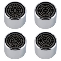 4 Pack Faucet Aerator, Solid Brass Kitchen Sink Faucet Aerator Shell And... - £11.95 GBP