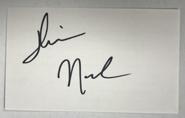 Diane Neal Signed Autographed 3x5 Index Card #4 - $15.00