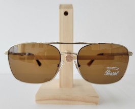 Persol 2454 Sunglasses Men&#39;s Gold 107633 Authentic New  - $249.95