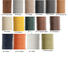 Ritza 25 Tiger Thread 0.6mm Wax Braided Polyester Leather Hand Sewing 50... - $13.95