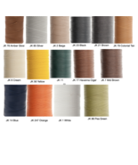 Ritza 25 Tiger Thread 0.6mm Wax Braided Polyester Leather Hand Sewing 50... - €11,89 EUR