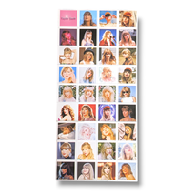 Taylor Swift Sticker Sheet (XX49): 36 Mini Stickers, .75 in. - $9.90