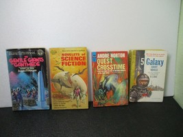 Sci Fi Classics Novel Bundle -James P Hogan,Andre Norton, Novlets of Sci Fi - £6.78 GBP