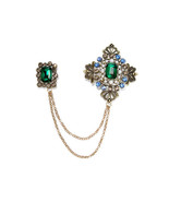  Vintage Pin Lapel Collar Pin Corsage Brooch Women Jewelry Gift Box Baro... - £10.46 GBP