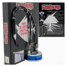 Fishbone Bmx Gyro Rotor system X-UFO black/purple/blue Oldschool 1&quot; - £37.17 GBP