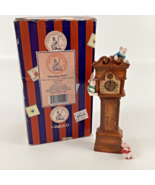 Enesco Passing Time Mice On Grandfather Clock Figurine Pennywhistle Lane... - $44.50