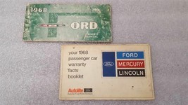 FORD PASS 1968 Owners Manual 15785 - £13.13 GBP