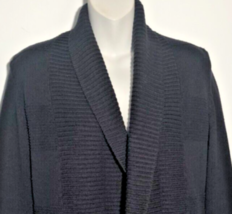 Banana Republic Womens Cardigan/Shrug Sweater Black Open Cotton Cashmere... - £10.08 GBP