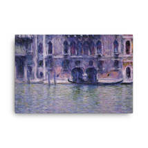 Claude Monet Palazzo da Mulla, 1908 Canvas Print - $99.00+