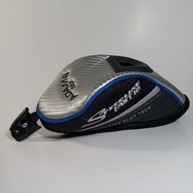 Adams Speedline Fast 12 driver head cover black silver Hybrid Rescue Woo... - $9.25