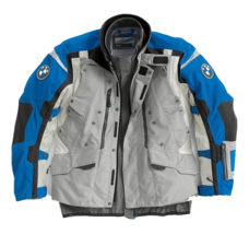 BMW Motorrad Rallye Gray/Blue Jacket Men’s Motorcycle/Motorbike RIDE Four Season - £287.76 GBP