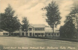 1932 Shelburne Falls Massachusetts Sweet Heart Tea House Mohawk Trail 767 - $5.49