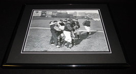 Babe Ruth Carried Off Field 1931 Framed 11x14 Photo Display - £27.68 GBP